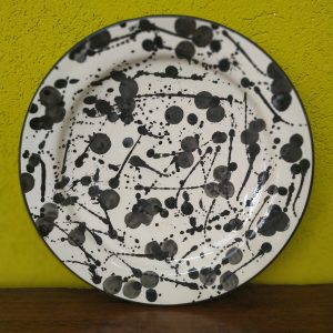 PIATTO M - Ceramica SAFI, fatto e dipinto a mano