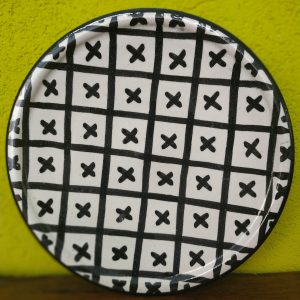 PIATTO M - Ceramica SAFI, fatto e dipinto a mano