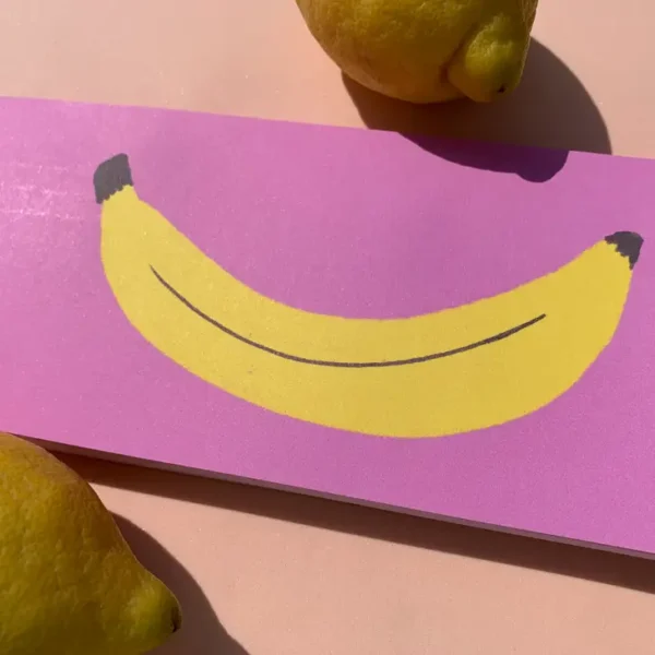 HEJ IBIZA Blocco notes banana - immagine 2