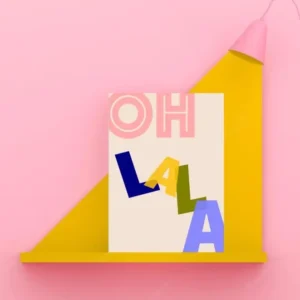 HEJ IBIZA Cartolina Oh Lala