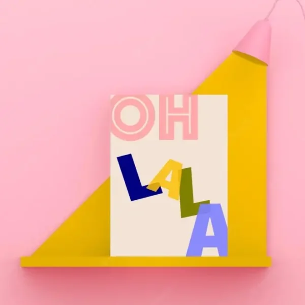 HEJ IBIZA Cartolina Oh Lala