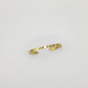 LOTI JEWELS - Bracciale SUPER SLIM - LOVE IS LOVE
