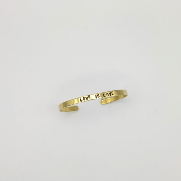 LOTI JEWELS - Bracciale SUPER SLIM - LOVE IS LOVE