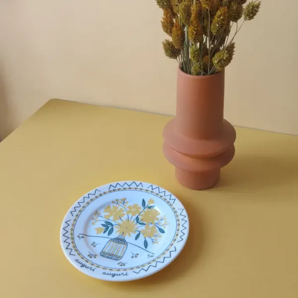 ILARIA.I - Piatto auguri auguri - immagine 2