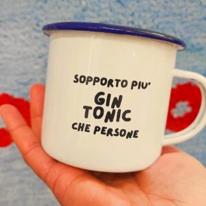 GULP- Tazza Sopporto più gin tonic che persone