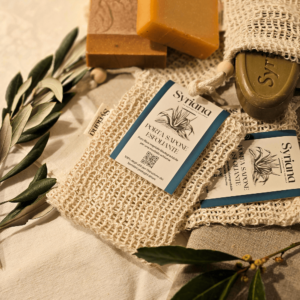 SYRIANA Porta Sapone Esfoliante in Sisal