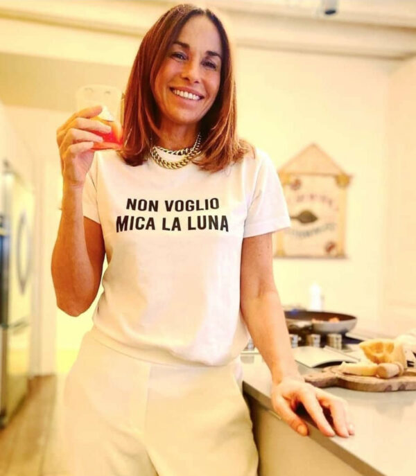 OH SHIT! - T- shirt NON VOGLIO MICA LA LUNA - immagine 2