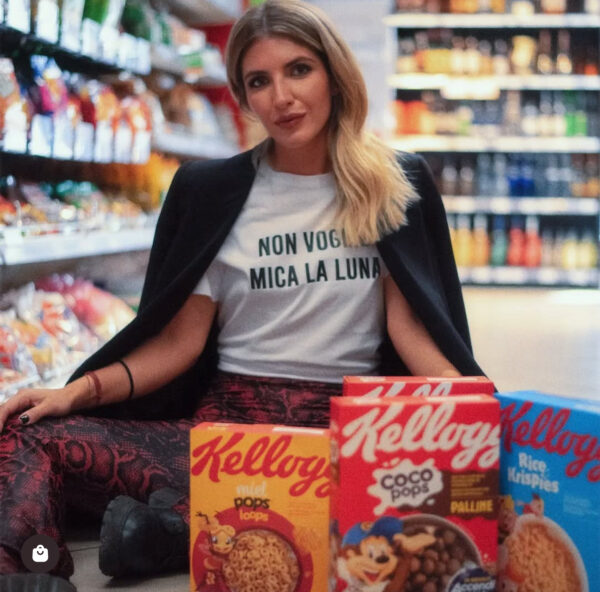 OH SHIT! - T- shirt NON VOGLIO MICA LA LUNA - immagine 3