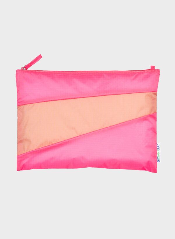 SUSAN BIJL The New Pouch Fluo Pink & Try Large  FLASH 2025 - immagine 2