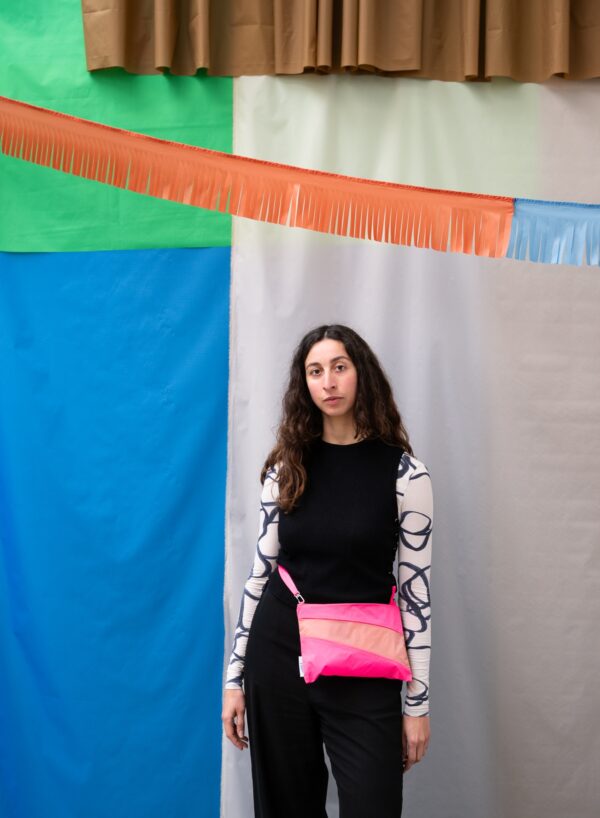 SUSAN BIJL The New Pouch Fluo Pink & Try Medium  FLASH 2025