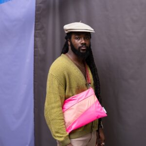 SUSAN BIJL The New Pouch Fluo Pink & Try Large  FLASH 2025