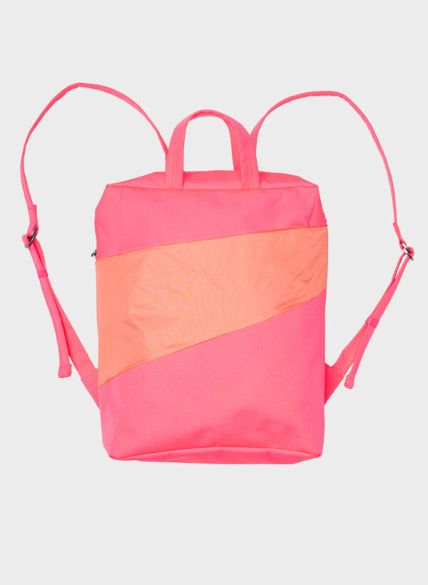 SUSAN BIJL The New Backpack Fluo Pink & Coral One Size  FLASH 2025