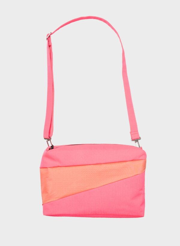 SUSAN BIJL The New Bum Bag Fluo Pink & Coral Medium FLASH 2025 - immagine 2
