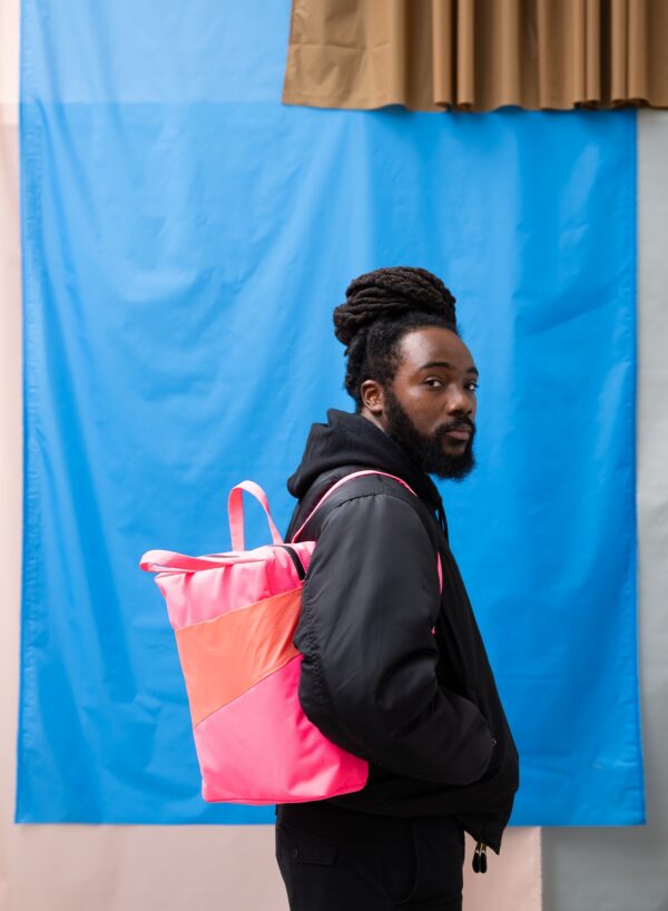 SUSAN BIJL The New Backpack Fluo Pink & Coral One Size  FLASH 2025 - immagine 4