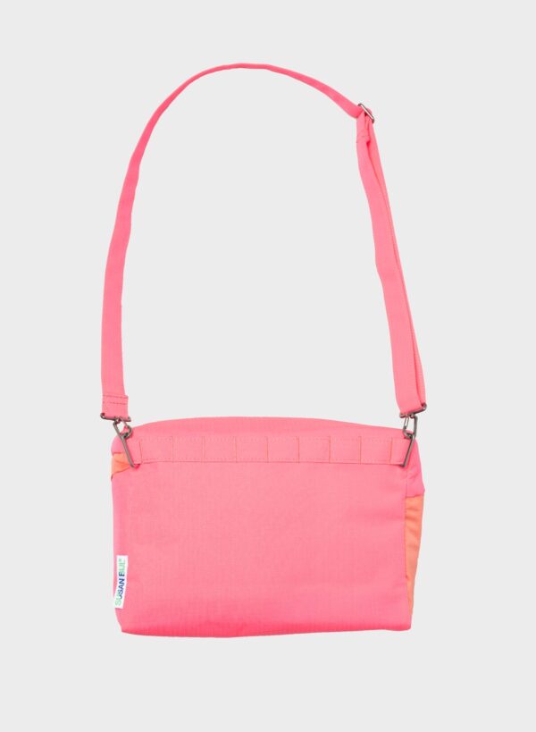 SUSAN BIJL The New Bum Bag Fluo Pink & Coral Medium FLASH 2025 - immagine 3