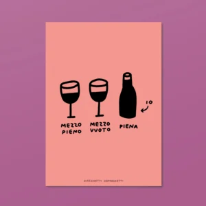 DISEGNETTI DEPRESSETTI - Poster A4 Piena