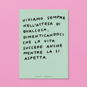 DISEGNETTI DEPRESSETTI - Cartolina Attesa