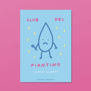 DISEGNETTI DEPRESSETTI - Cartolina Club del Piantino