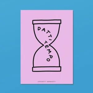 DISEGNETTI DEPRESSETTI - Cartolina Datti Tempo
