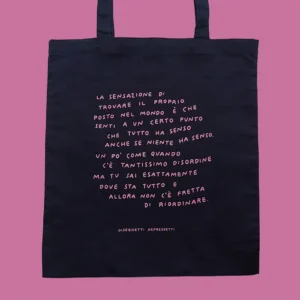 DISEGNETTI DEPRESSETTI - Shopper Posto Nel Mondo