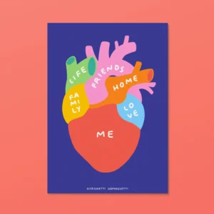 DISEGNETTI DEPRESSETTI - Poster 30x40 Nel Mio Cuore