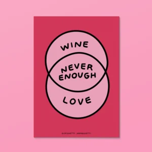 DISEGNETTI DEPRESSETTI - Poster A4 Never Enough