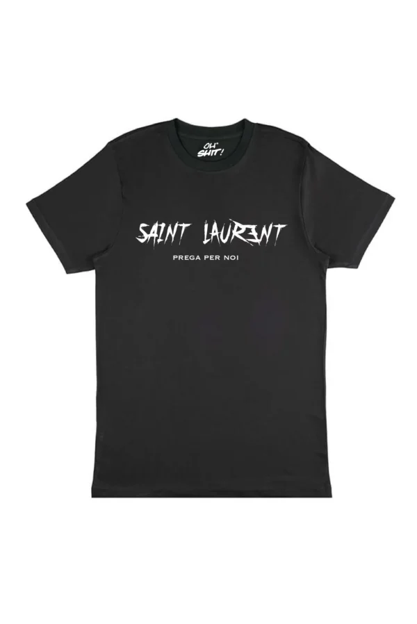 OH SHIT! - T- shirt Saint Laurent