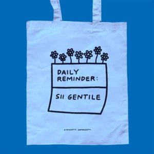 DISEGNETTI DEPRESSETTI - Shopper Sii Gentile