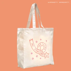 DISEGNETTI DEPRESSETTI - Shopper Spessa Mi Stanno Tutti