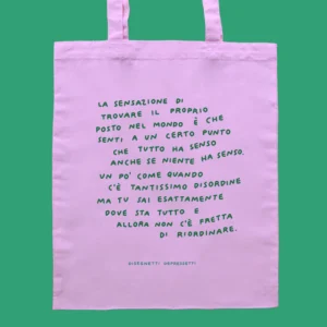 DISEGNETTI DEPRESSETTI - Shopper Posto Nel Mondo