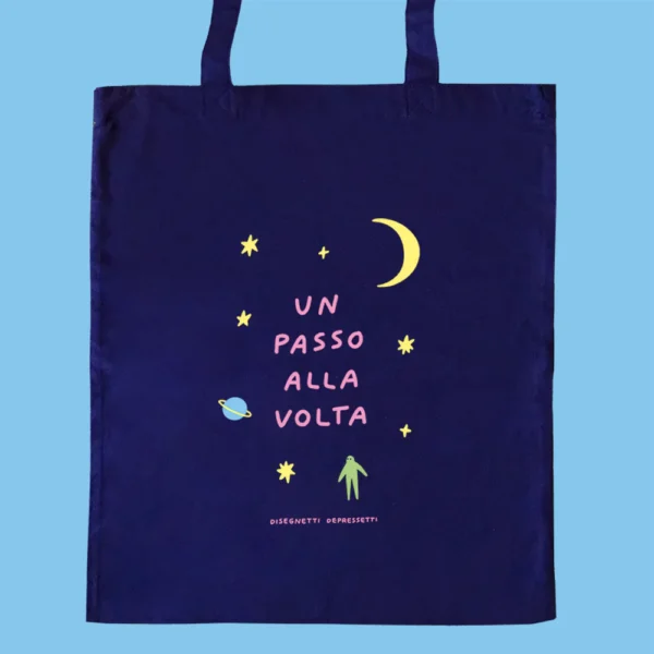 DISEGNETTI DEPRESSETTI - Shopper Un Passo Alla Volta - immagine 3
