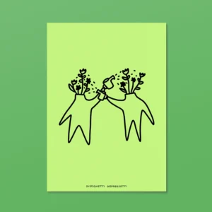 DISEGNETTI DEPRESSETTI - Poster 30x40 Together