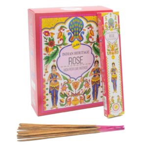 INDIAN HERITAGE - Incenso alla Rosa