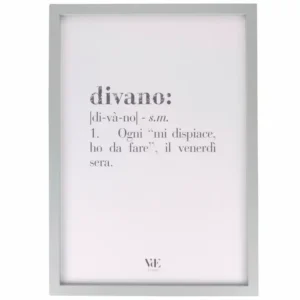 GULP - Quadro decorativo Divano