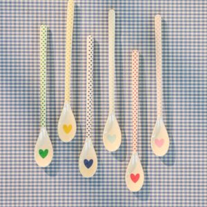 RICE - Cucchiaio - Stampa cuori