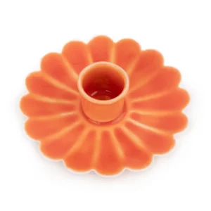 HELIO FERRETTI - Candelabro Floral arancio