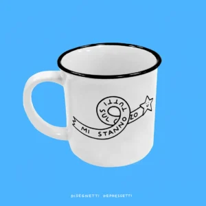 DISEGNETTI DEPRESSETTI - Tazza Mi stanno tutti sul