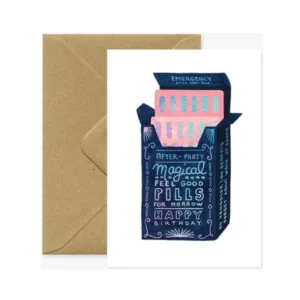 ATWS - Biglietto Holographic Magic Pills Happy Bday