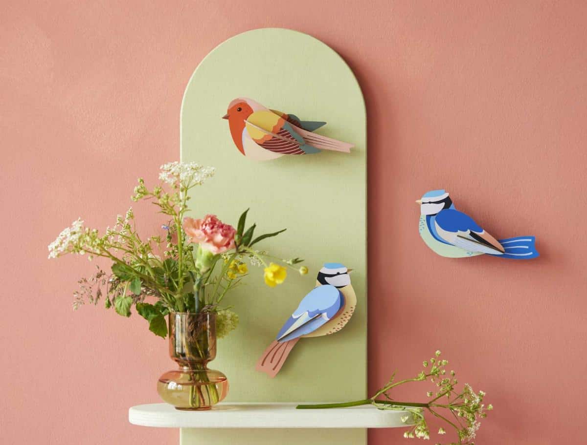 STUDIO ROOF - Garden Bird - Blue Tits - immagine 3