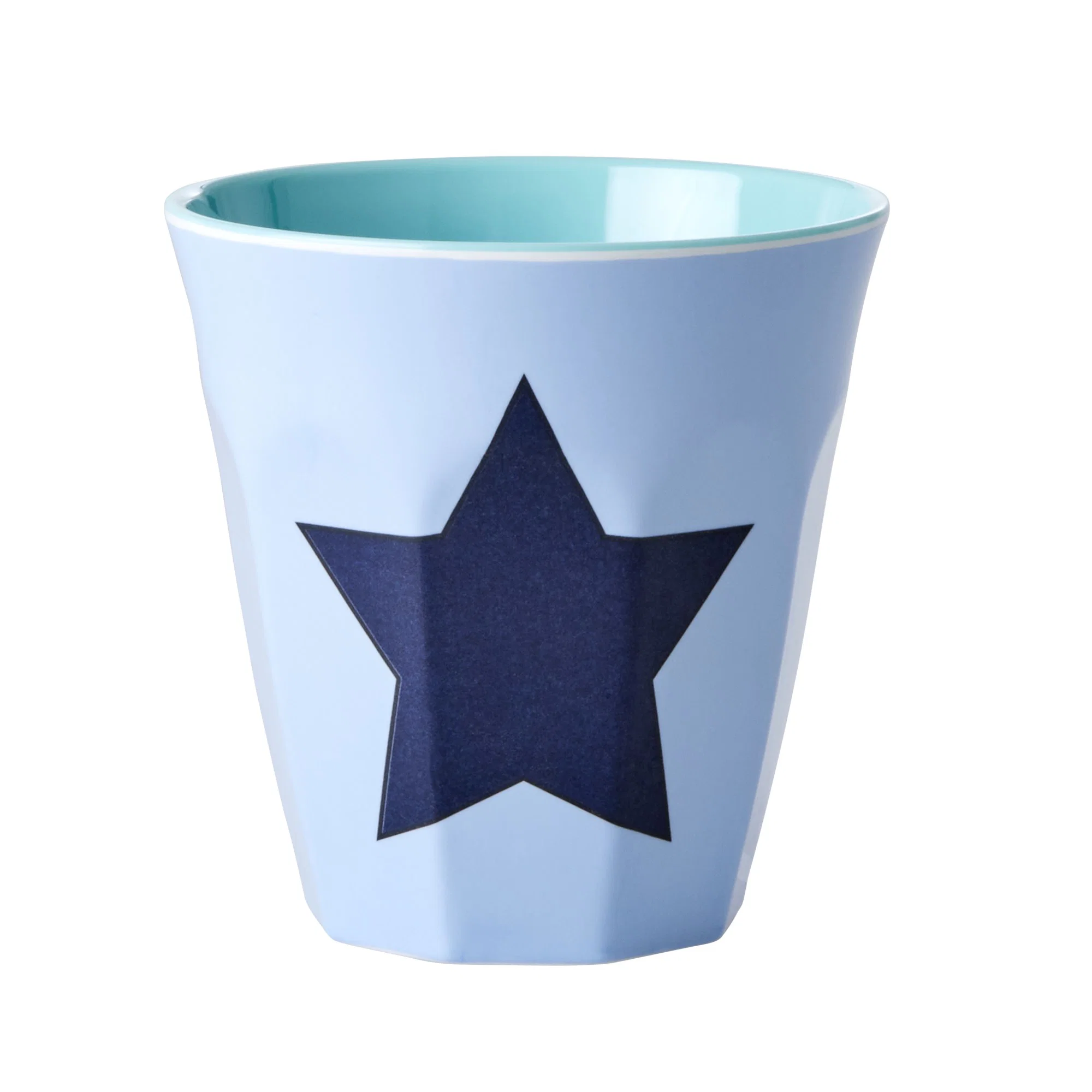 RICE- Tazza media blu tenue - Star Print