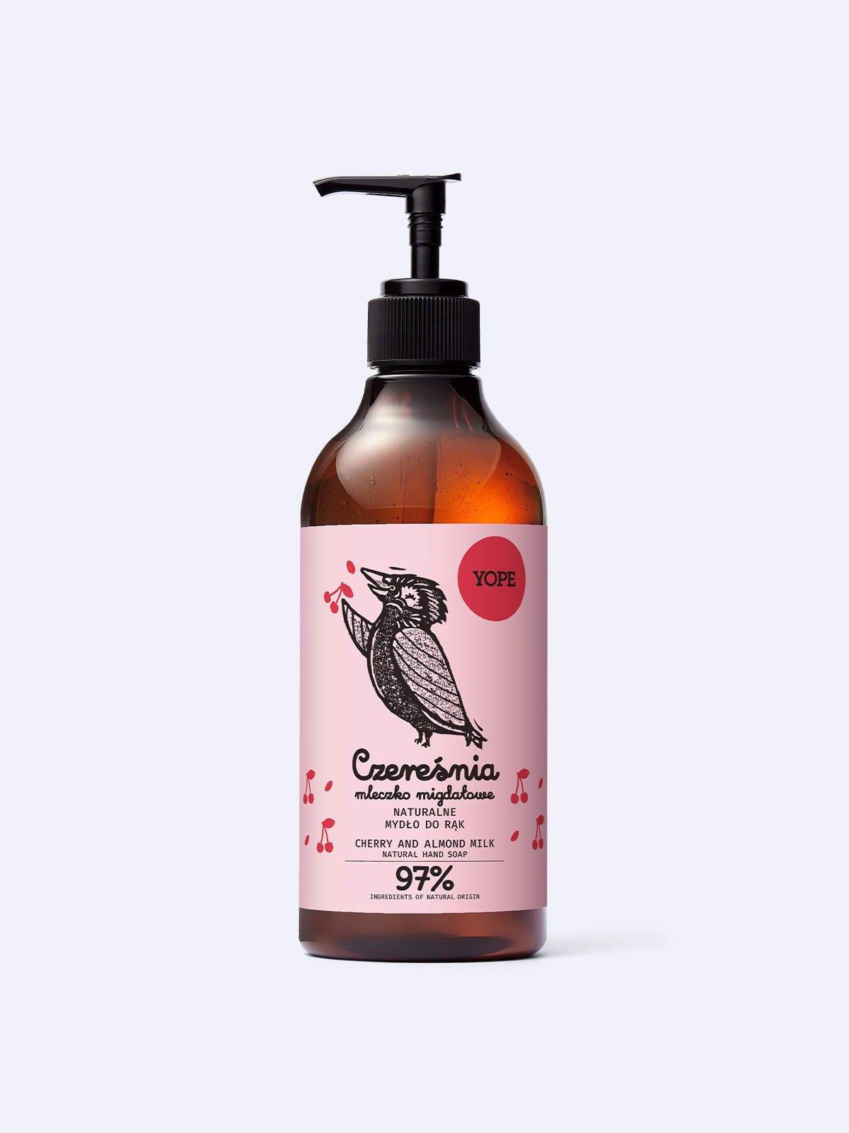 YOPE - Sapone Mani Ciliegia e Latte di Mandorla