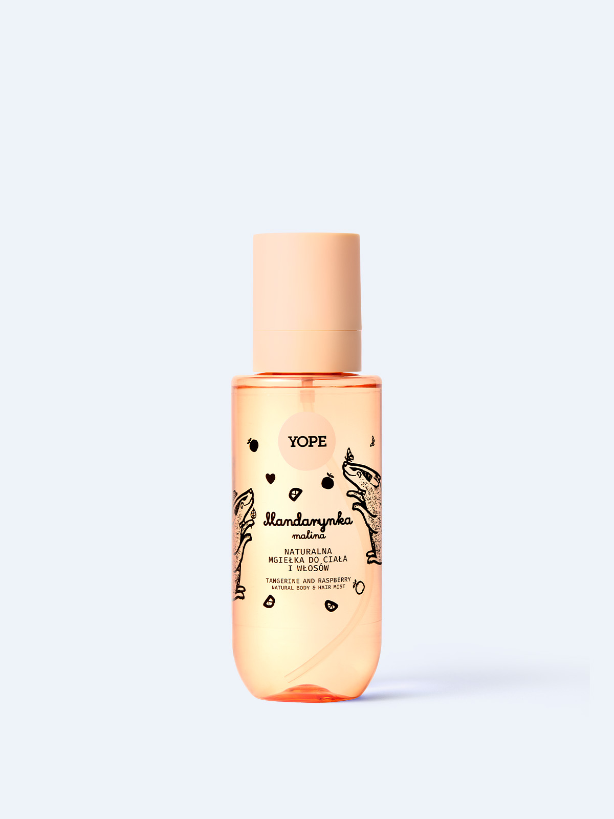 YOPE - Spray Corpo e Capelli Mandarino e Lampone