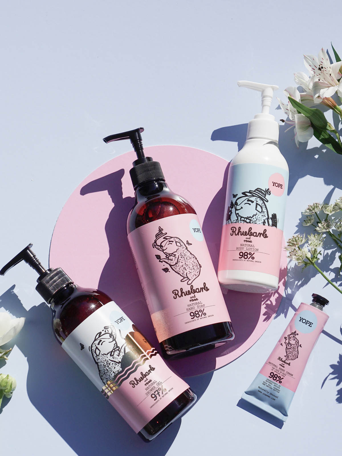 YOPE - Crema Corpo Rabarbaro e Rosa - immagine 2