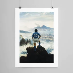 INDEPENDENT REPUBLIC- Stampa 30x40 La Leggenda sul mare di Napoli