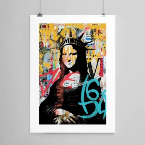 INDEPENDENT REPUBLIC- Stampa 30x40 Pop Lisa