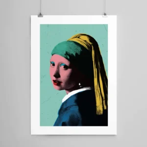 INDEPENDENT REPUBLIC- Stampa 30x40 Marilyn of Vermeer