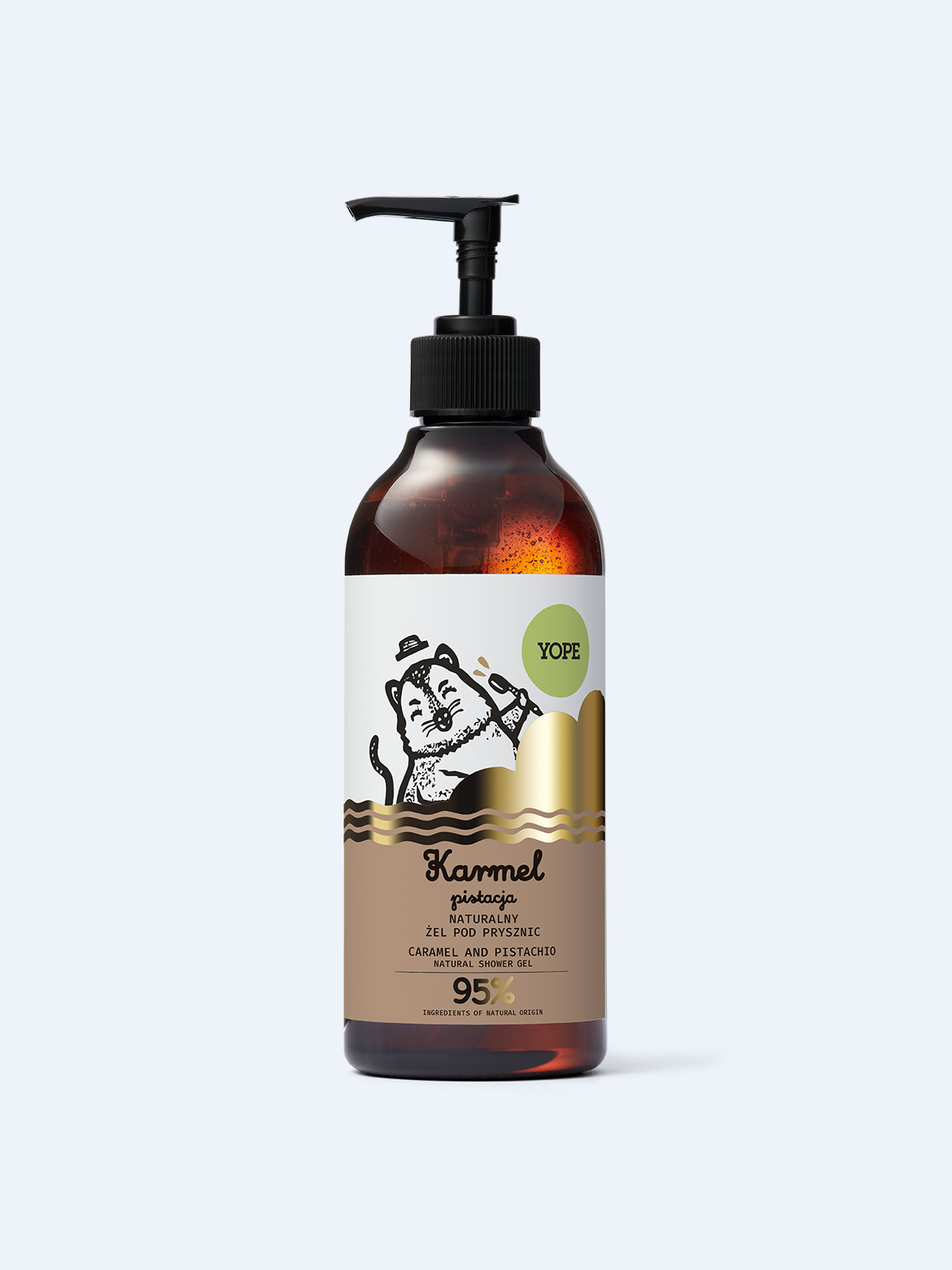 YOPE - Shower Gel Caramello e Pistacchio