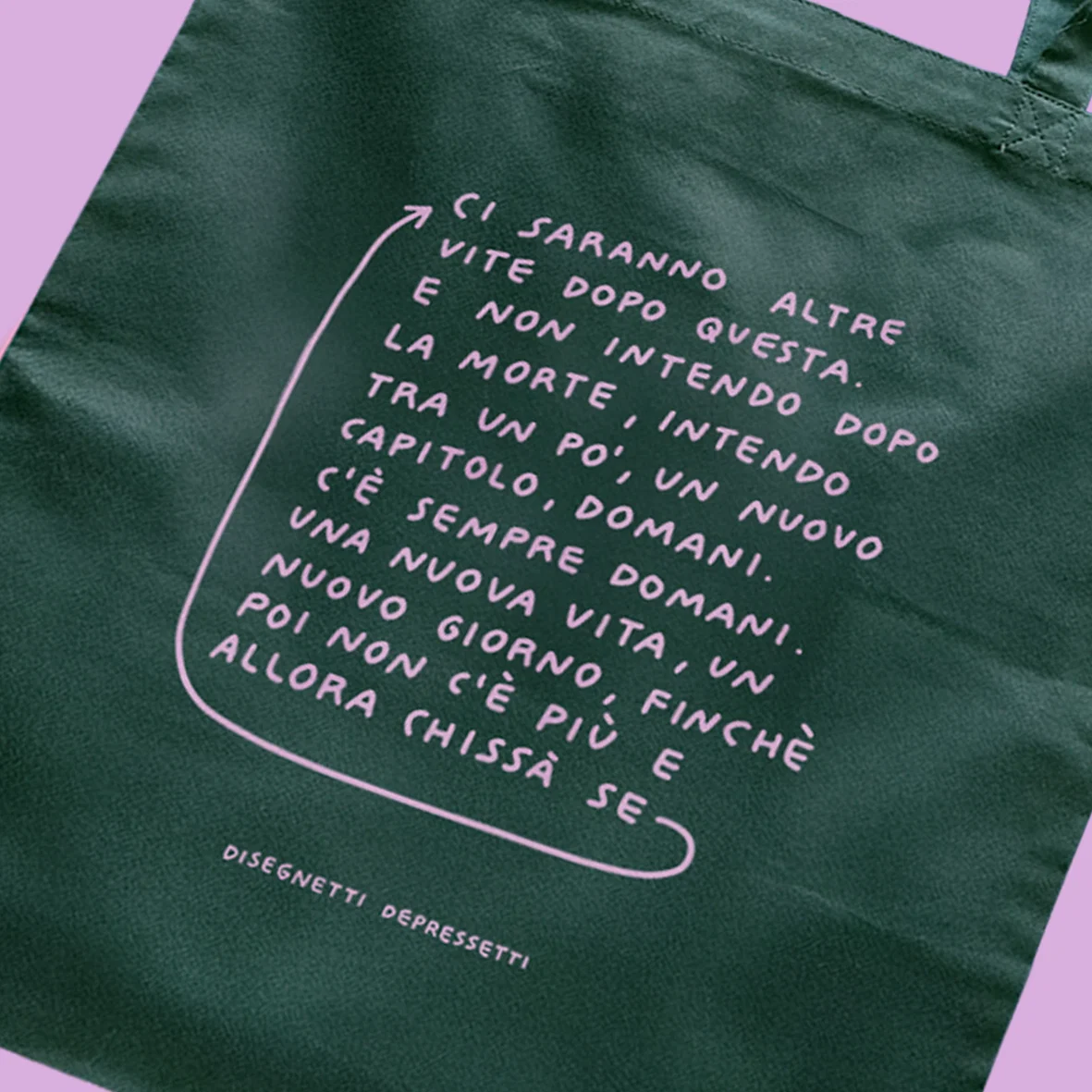 DISEGNETTI DEPRESSETTI - Shopper Altre Vite - immagine 3